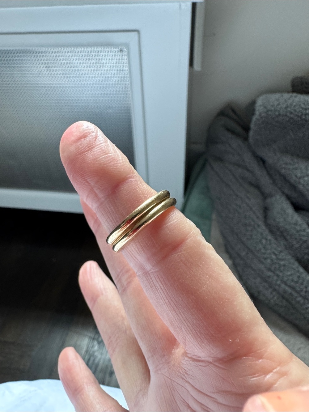 Symmetry loves company Ring in 14k
